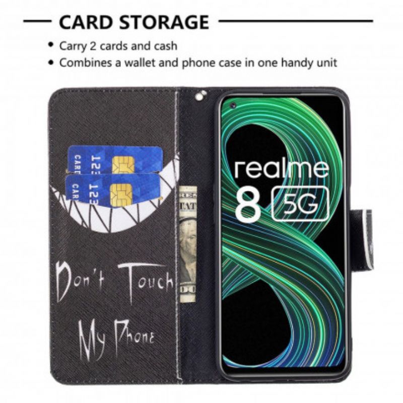 Flip Cover Realme 8 5g Djæveltelefon