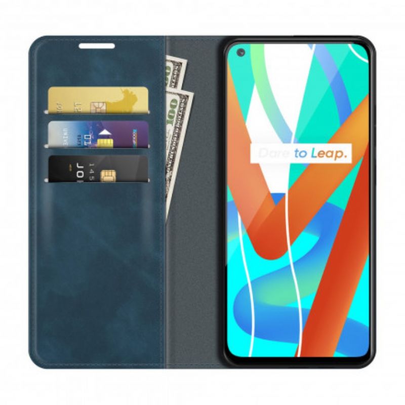 Flip Cover Til Realme 8 5g Skin-touch