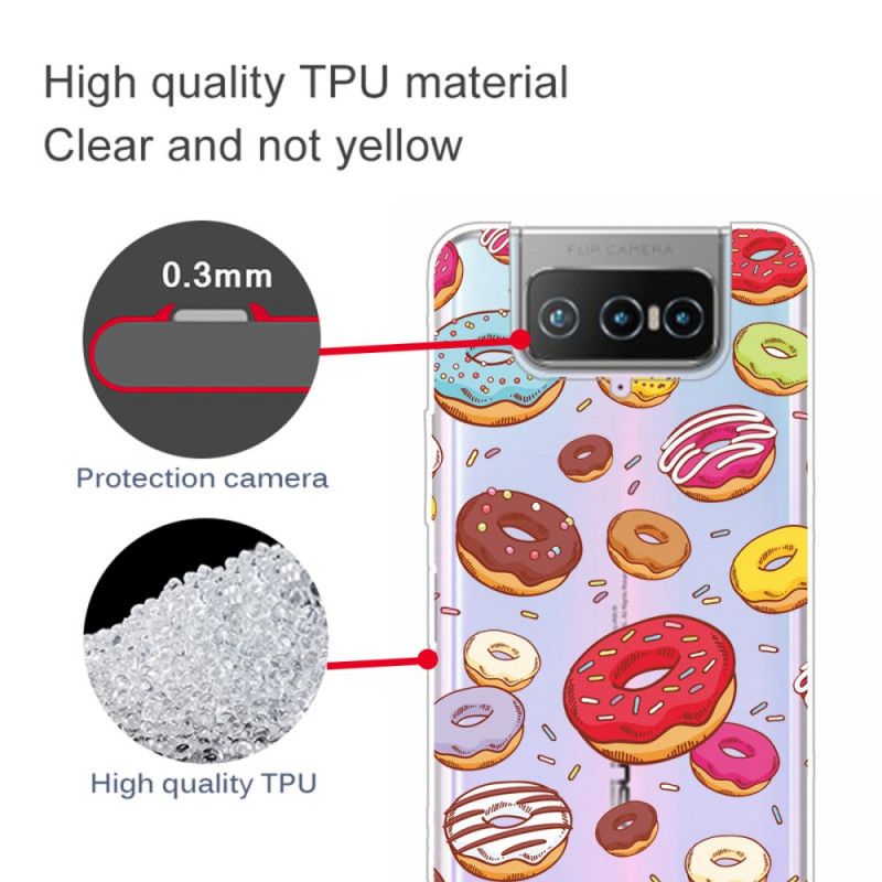 Cover Asus Zenfone 7 / 7 Pro Elsker Donuts