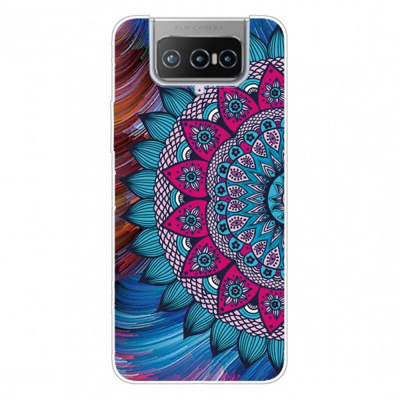 Cover Asus Zenfone 7 / 7 Pro Farverig Mandala