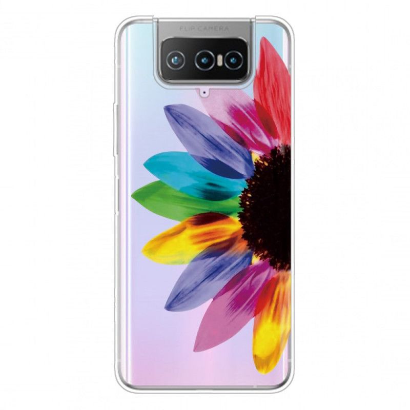 Cover Asus Zenfone 7 / 7 Pro Farvet Blomst