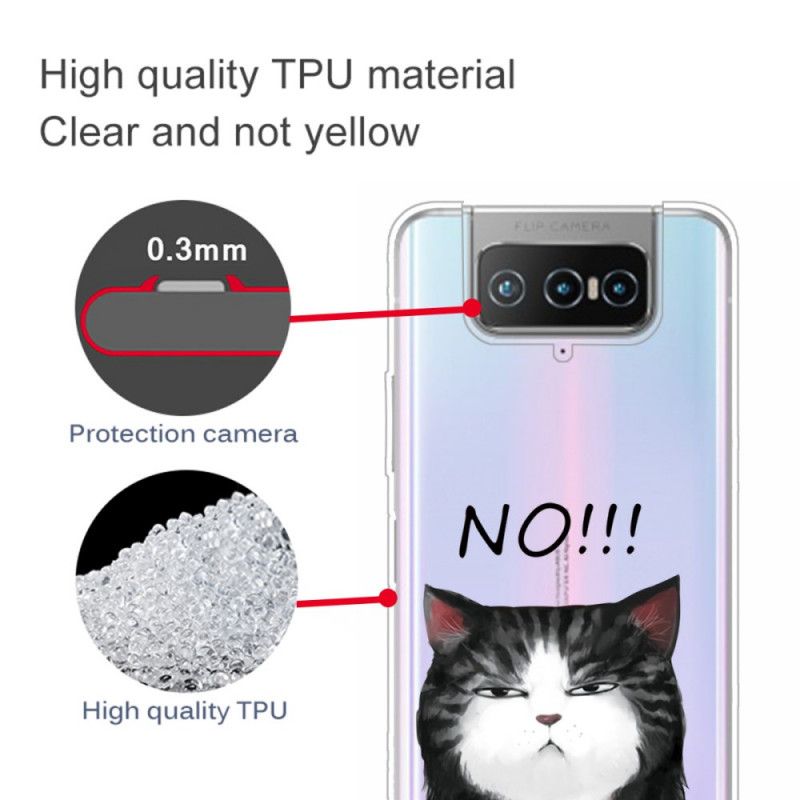 Cover Asus Zenfone 7 / 7 Pro Katten. Der Siger Nej