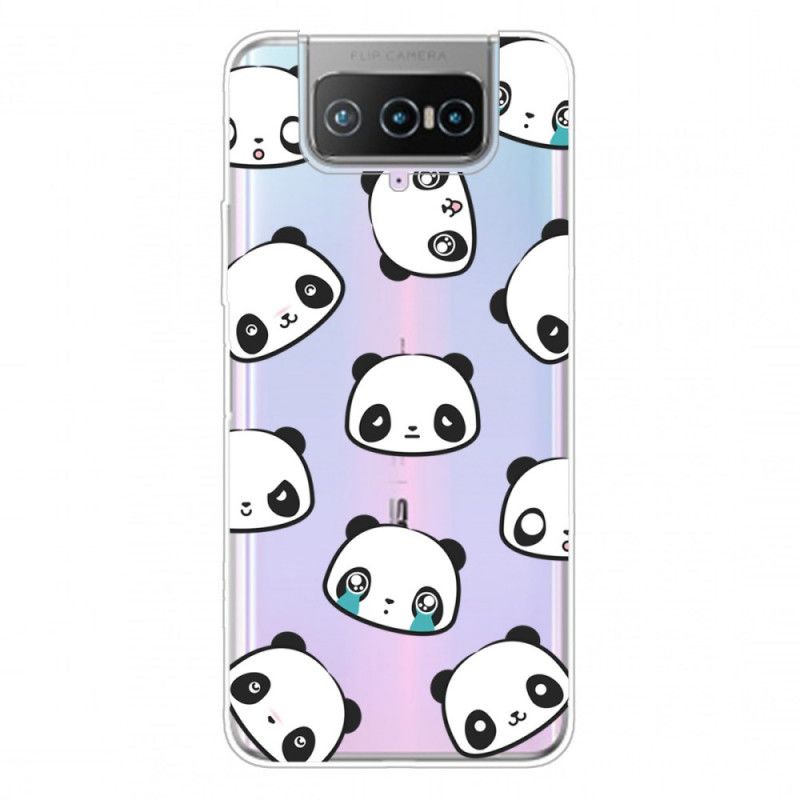 Cover Asus Zenfone 7 / 7 Pro Mobilcover Sentimentale Pandaer