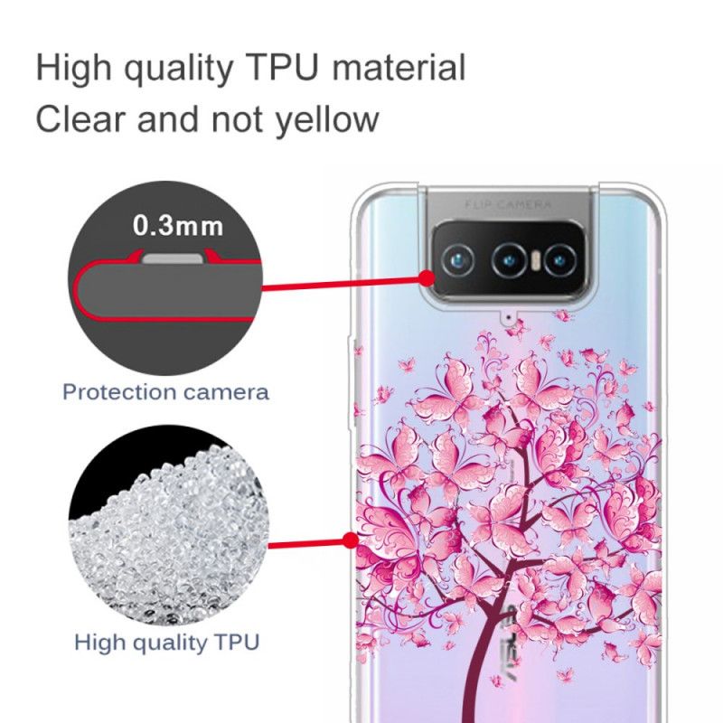 Cover Asus Zenfone 7 / 7 Pro Øverste Træ Beskyttelse