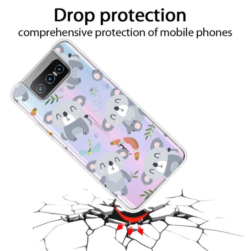 Cover Asus Zenfone 7 / 7 Pro Søde Koalaer