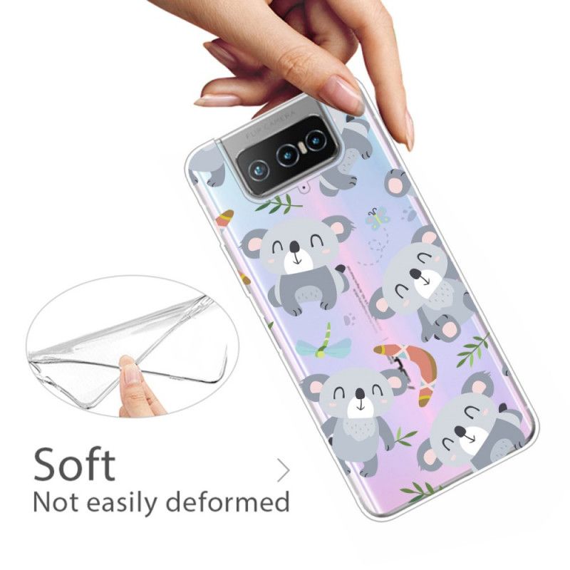 Cover Asus Zenfone 7 / 7 Pro Søde Koalaer