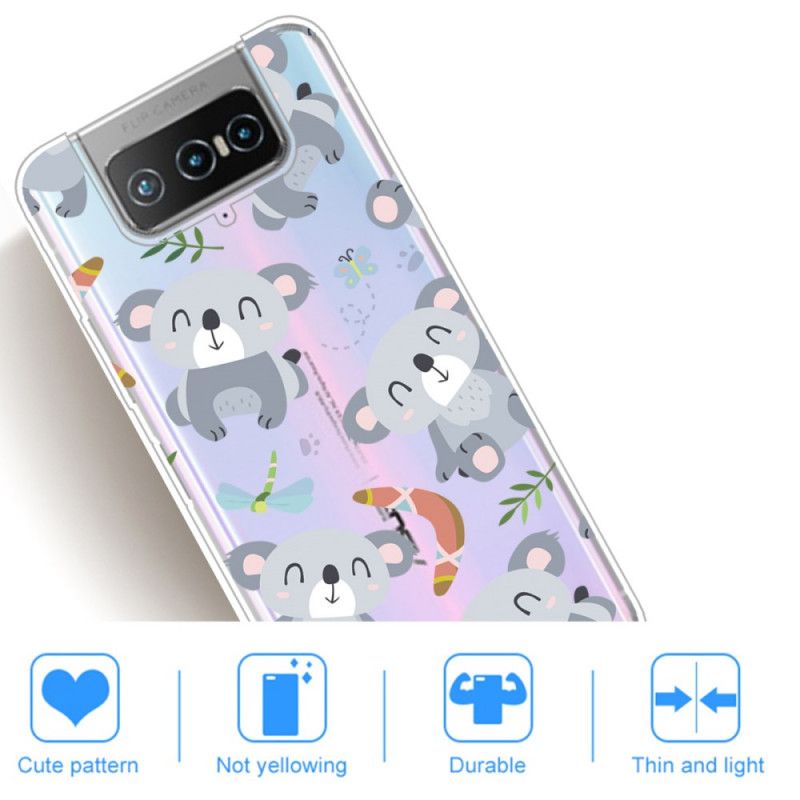 Cover Asus Zenfone 7 / 7 Pro Søde Koalaer