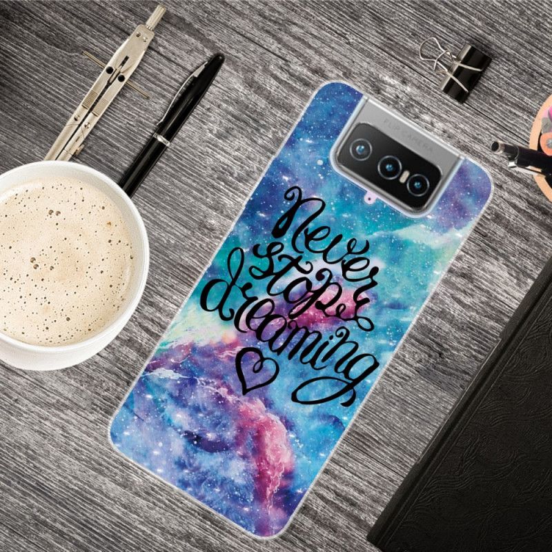 Cover Asus Zenfone 7 / 7 Pro Stop Aldrig Med At Drømme