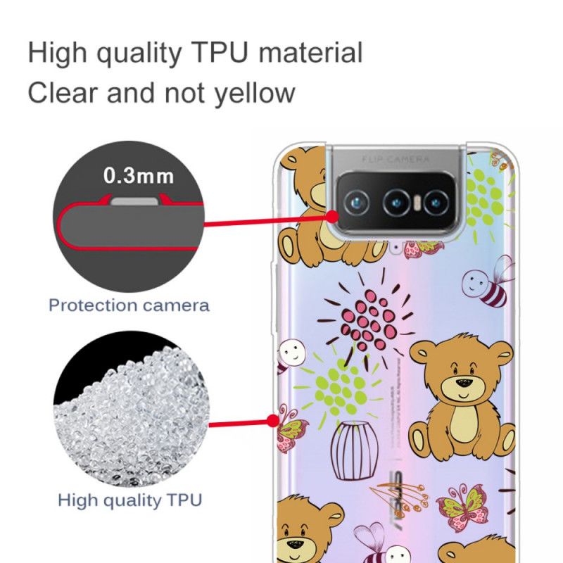 Cover Asus Zenfone 7 / 7 Pro Top Bamse