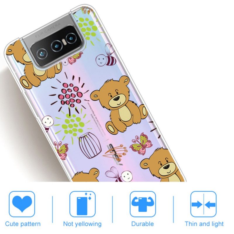 Cover Asus Zenfone 7 / 7 Pro Top Bamse