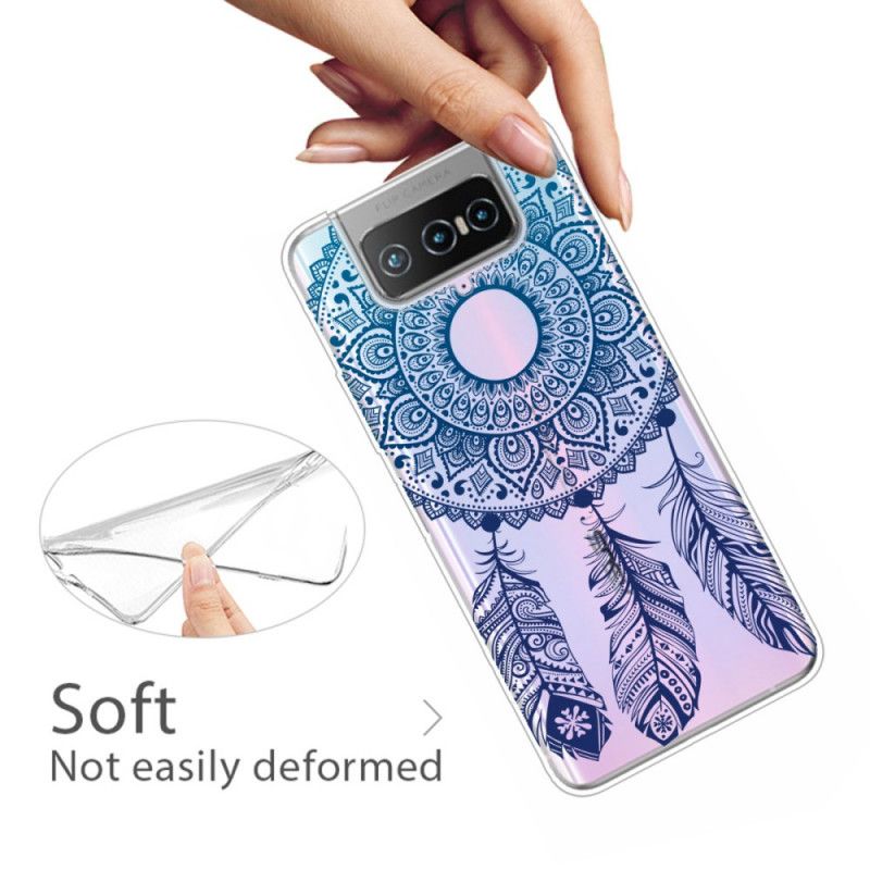 Cover Asus Zenfone 7 / 7 Pro Unik Blomstermandala