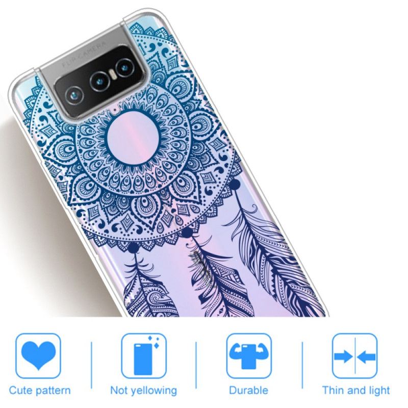 Cover Asus Zenfone 7 / 7 Pro Unik Blomstermandala