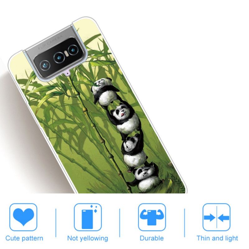 Cover for Asus Zenfone 7 / 7 Pro Bunke Af Pandaer