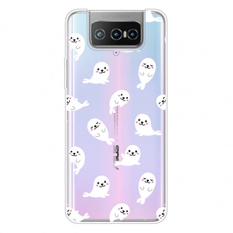 Cover for Asus Zenfone 7 / 7 Pro Øverste Søløver