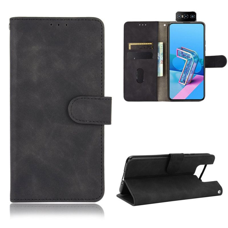 Flip Cover Asus Zenfone 7 / 7 Pro Sort Mobilcover Hud-Berøring