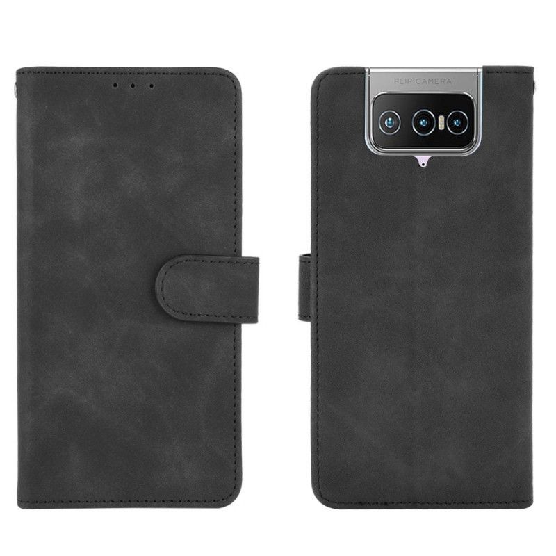 Flip Cover Asus Zenfone 7 / 7 Pro Sort Mobilcover Hud-Berøring