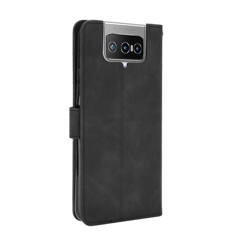 Flip Cover Asus Zenfone 7 / 7 Pro Sort Mobilcover Hud-Berøring