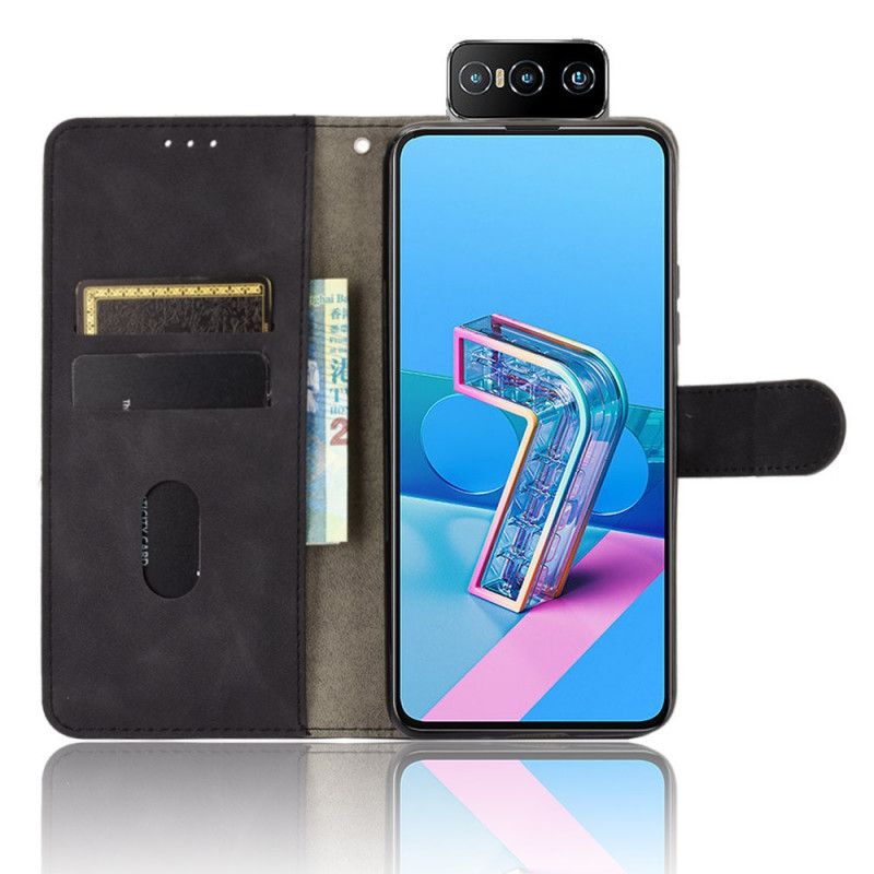 Flip Cover Asus Zenfone 7 / 7 Pro Sort Mobilcover Hud-Berøring