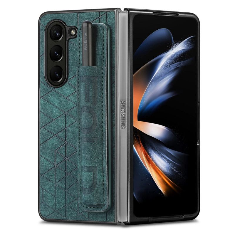 Cover Samsung Galaxy Z Fold 5 Stylusholder Med Rem