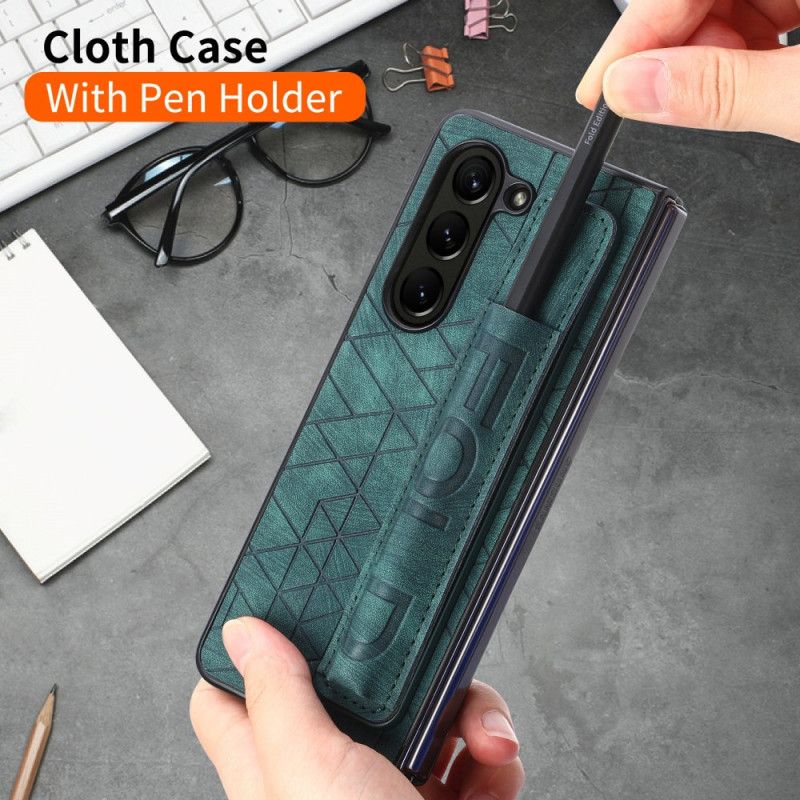 Cover Samsung Galaxy Z Fold 5 Stylusholder Med Rem