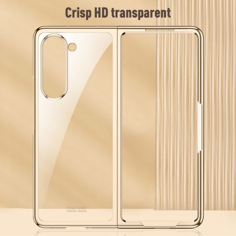 Cover Til Samsung Galaxy Z Fold 5 Diskrete Metalkanter