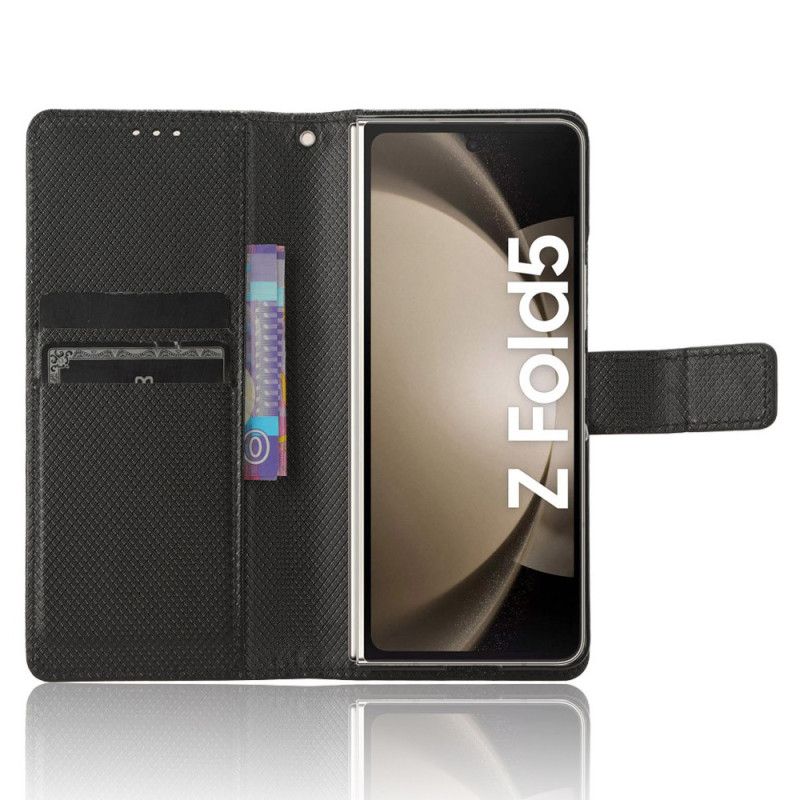 Flip Cover Samsung Galaxy Z Fold 5 Strap Dots