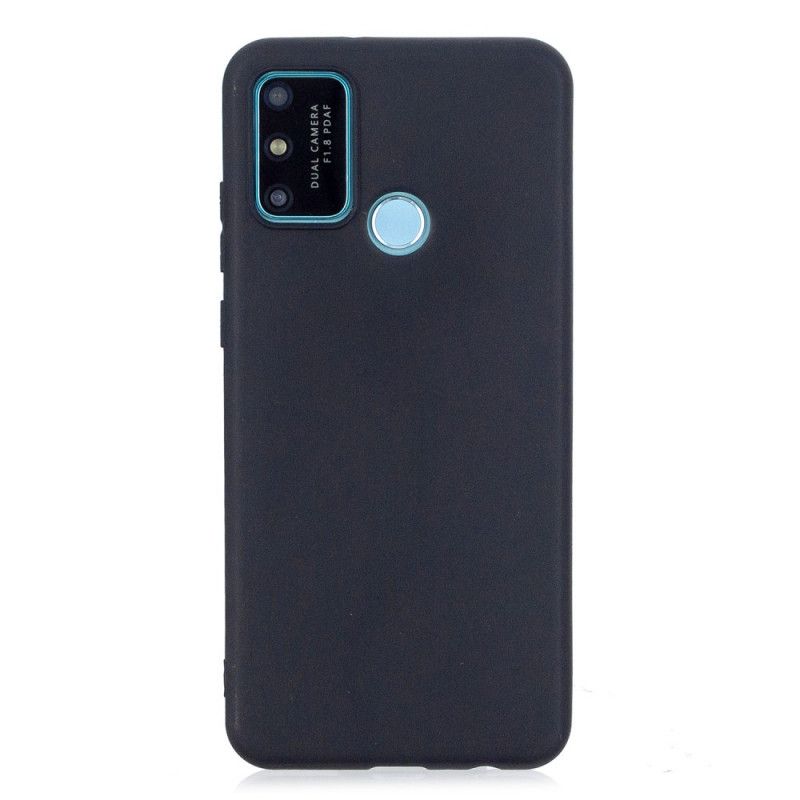 Cover Honor 9A Sort Fleksible Silikone Slikfarver