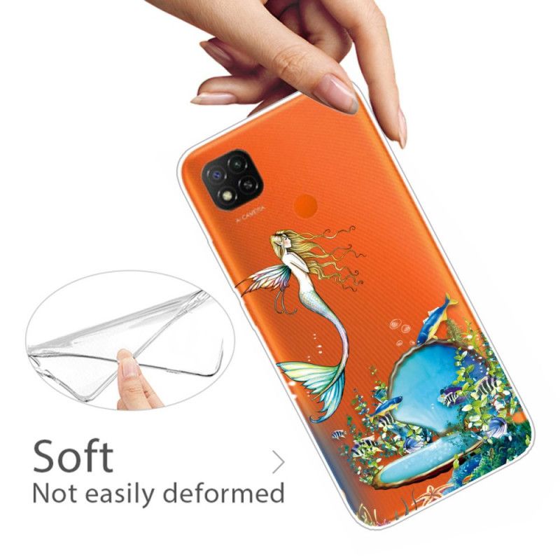 Cover for Xiaomi Redmi 9C Blå Sirene