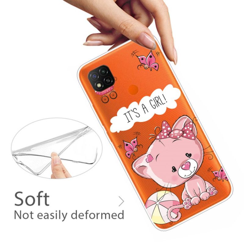 Cover for Xiaomi Redmi 9C Det Er En Pige