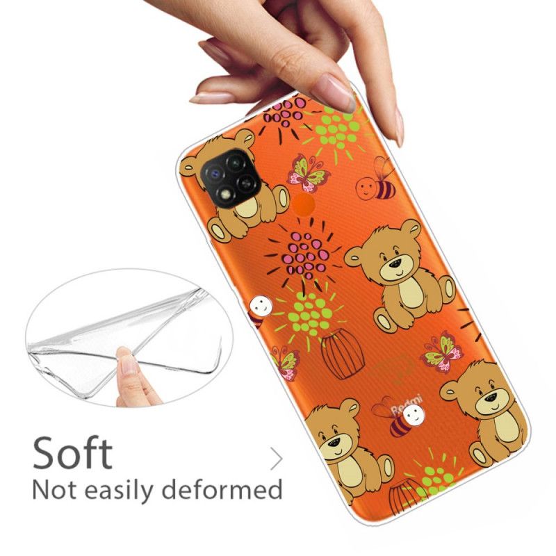 Cover for Xiaomi Redmi 9C Top Bamse