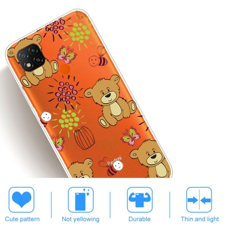 Cover for Xiaomi Redmi 9C Top Bamse