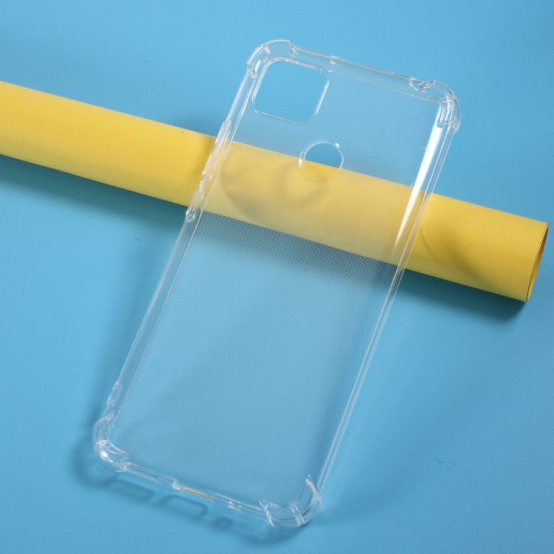 Cover Xiaomi Redmi 9C Gennemsigtige Forstærkede Hjørner