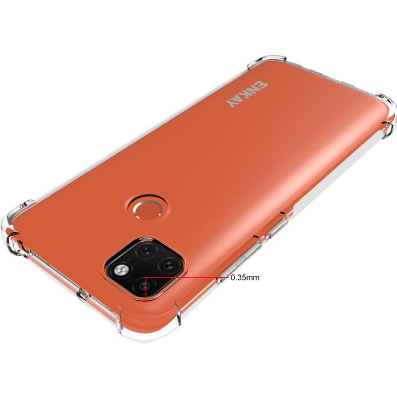 Cover Xiaomi Redmi 9C Mobilcover Enkay Shell Og Hærdet Glas Combo