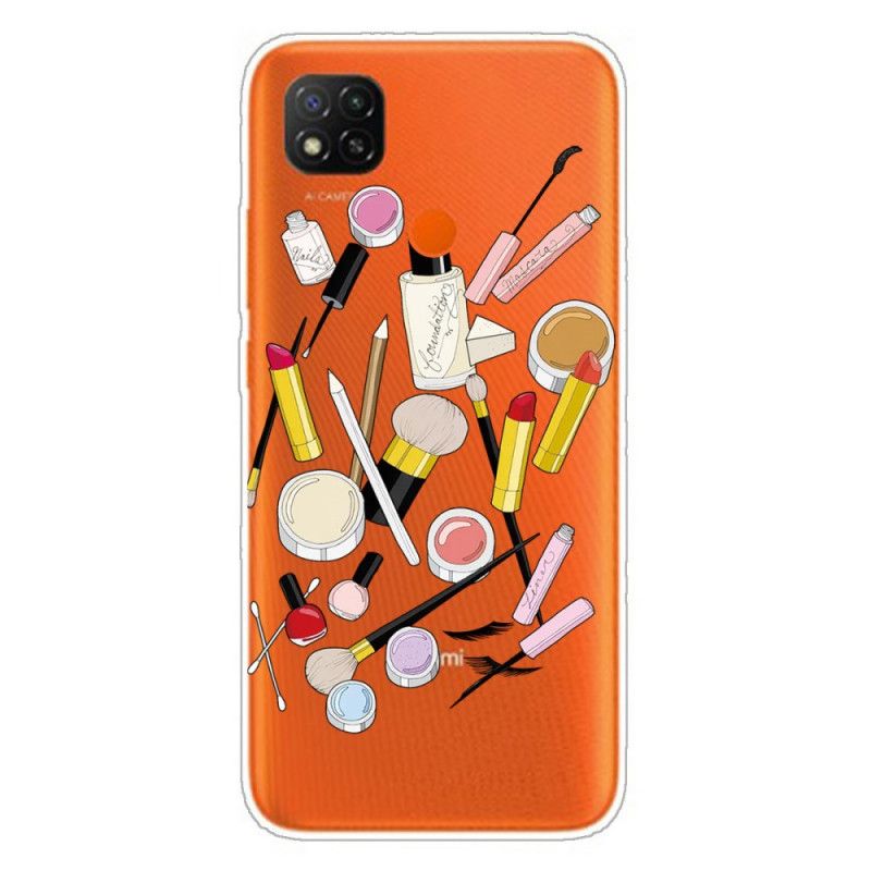 Cover Xiaomi Redmi 9C Mobilcover Top Makeup