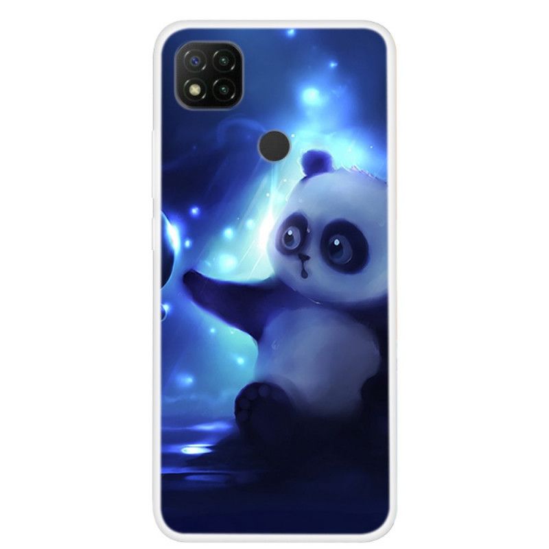 Cover Xiaomi Redmi 9C Panda I Rummet Beskyttelse