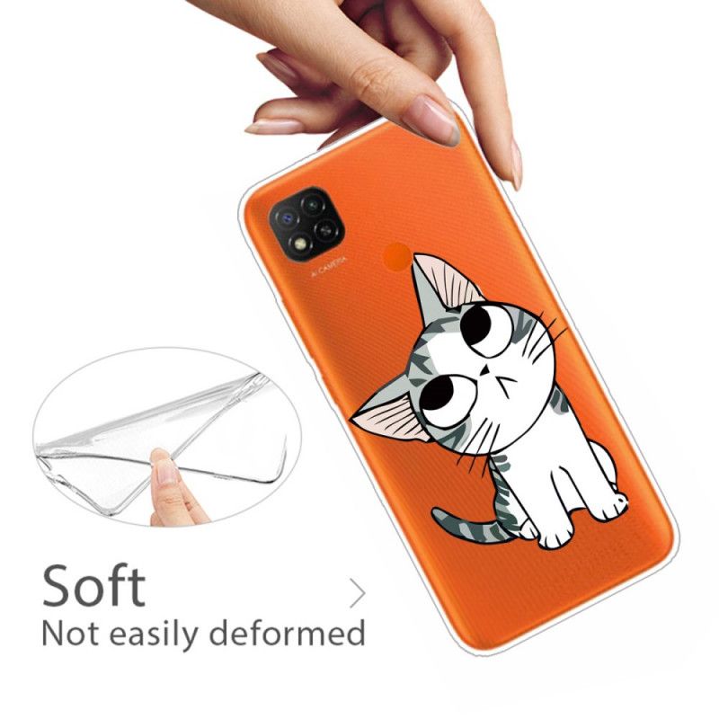 Cover Xiaomi Redmi 9C Pas På Kattene