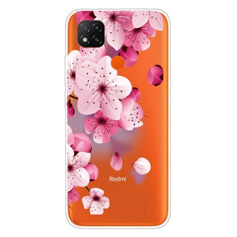 Cover Xiaomi Redmi 9C Premium Blomster Original