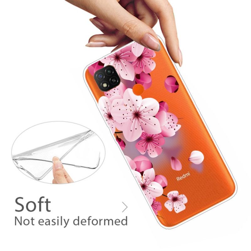 Cover Xiaomi Redmi 9C Premium Blomster Original