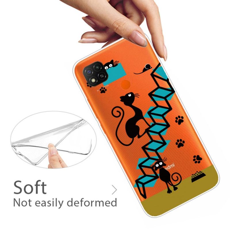 Cover Xiaomi Redmi 9C Sjove Katte