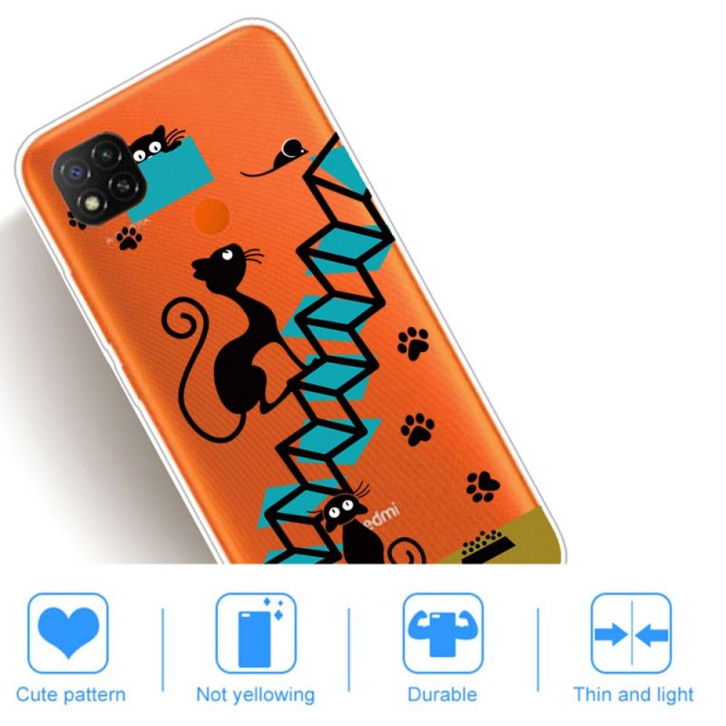 Cover Xiaomi Redmi 9C Sjove Katte