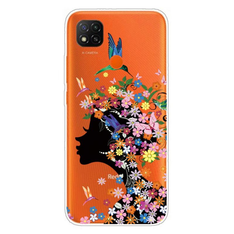 Cover Xiaomi Redmi 9C Smukt Blomsterhoved