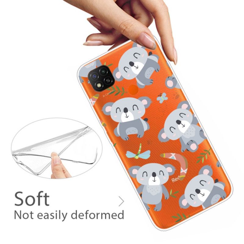 Cover Xiaomi Redmi 9C Søde Koalaer Beskyttelse