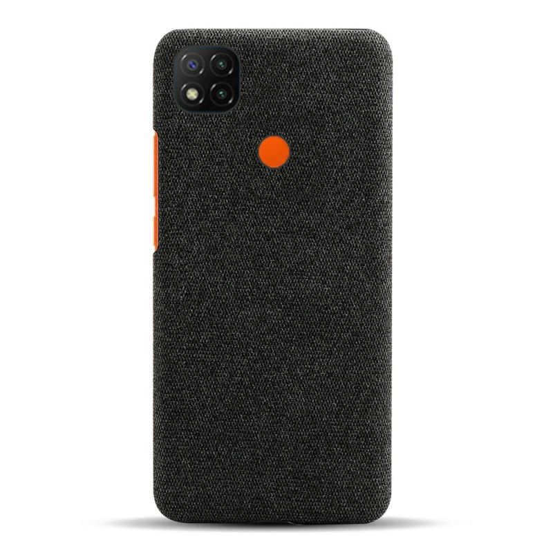 Cover Xiaomi Redmi 9C Sort Ksq Chic Stof