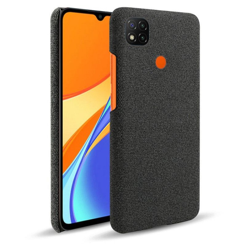 Cover Xiaomi Redmi 9C Sort Ksq Chic Stof