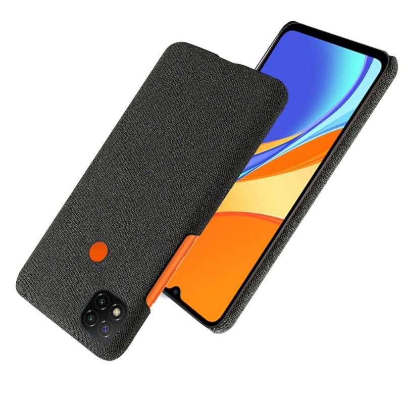 Cover Xiaomi Redmi 9C Sort Ksq Chic Stof