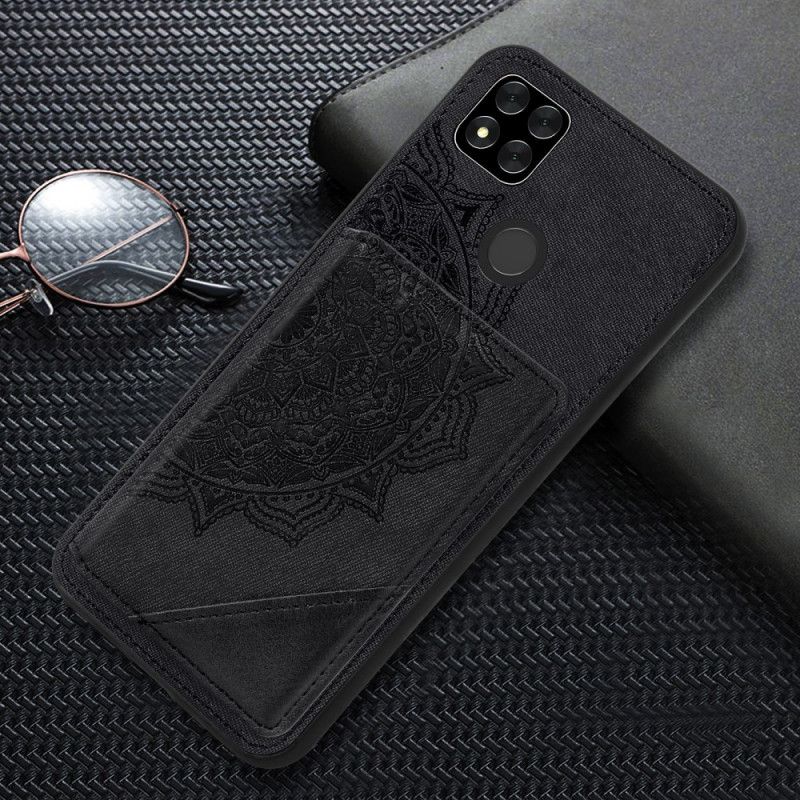 Cover Xiaomi Redmi 9C Sort Multifunktionelt Mandala Design