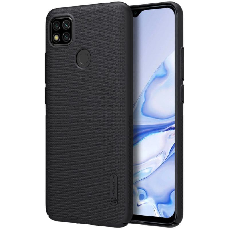 Cover Xiaomi Redmi 9C Sort Stiv Frostet Nillkin