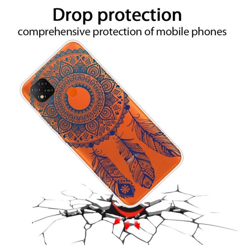 Cover Xiaomi Redmi 9C Unik Blomstermandala