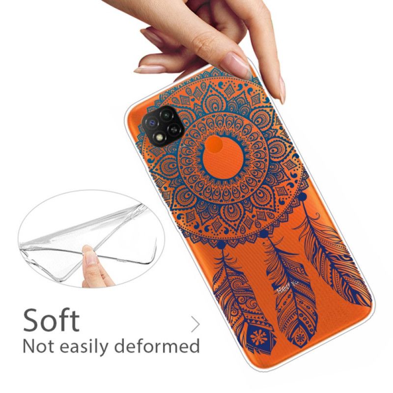 Cover Xiaomi Redmi 9C Unik Blomstermandala