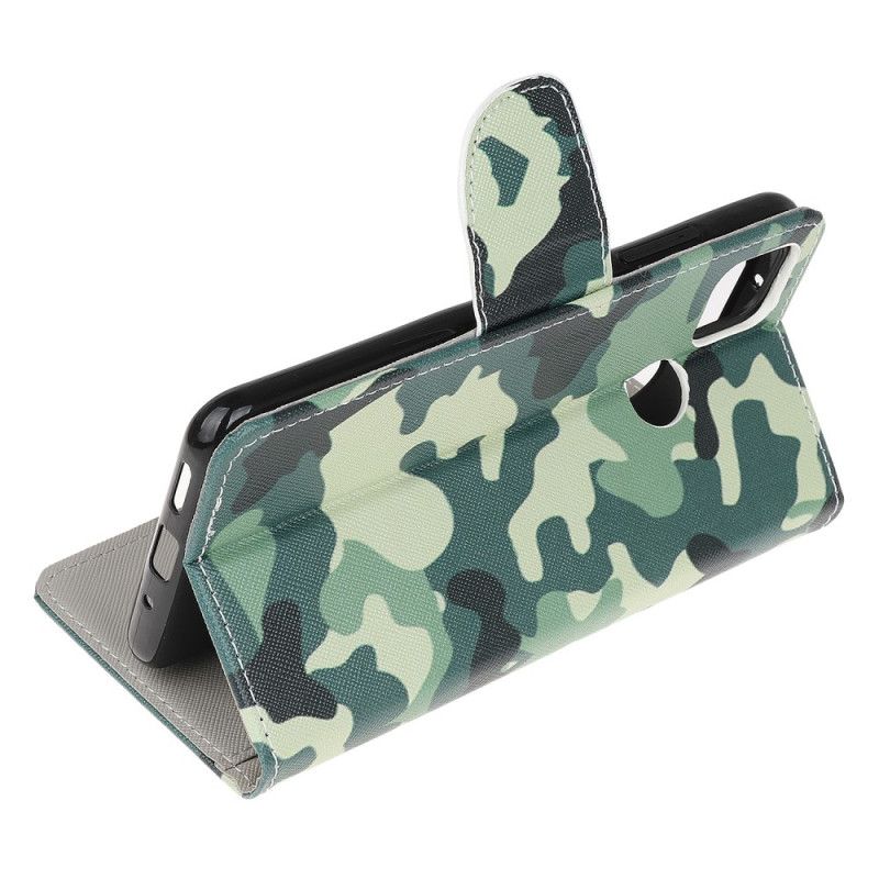 Flip Cover Læder Xiaomi Redmi 9C Camouflage